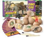 Magy Archeologijos kasinėjimo rinkinys dinozauro kiau&scaron;iniai &ndash; 12 vnt.