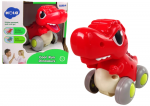 Lean Toys Dinozauras ant ratų Hola T-Rex, raudonas