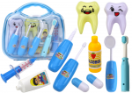 Lean Toys Stomatologo Įrankių Rinkinys Lagaminėlyje vaikams