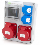 Els Elektrotechnika 4NO211 Statybinė skirstomoji įranga Mikołajki 16A/5 + 32A/5 + 2*GS, sieninis korpusas, 4NO211