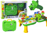 Lagaminas - stalas su konstruktoriumi Dinozauras 249 el.