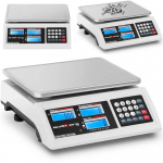 Virtuvinės svarstyklės Steinberg Systems Komercinių parduotuvių svarstyklių skaičiavimas LCD RS232 15000 g / 0,2 g