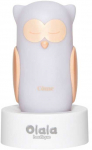 Olala Boutique Lampka nocna LED - OLALA - Sowa Come, balta