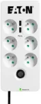 &bdquo;Eaton pb6uf&ldquo; vir&scaron;įtampių apsaugos įrenginys (6 x Ute; 10 A; baltas)