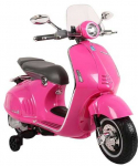 Lean Cars Elektrinis motoroleris vaikams Vespa GTS 300, rožinis
