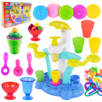 Rinkinys Playdough Plastilino ma&scaron;ina Magic Ice Kreminis Parlor Plastilinas