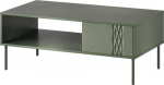 Cama Meble Cama TRESSE suolas/stalas 110x60x40 matinis žalias
