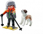 Playmobil My Life 71741 slidininkas su &Scaron;v. Bernardu