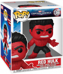 FUNKO POP! Vinilinė figūrėlė: Marvel: Captain America: Brand New World - Raudonas Halkas, 15.5 cm
