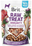 &Scaron;unų Skanėstas - BRIT Raw Immunity Aviena ir Vi&scaron;tiena 40 g