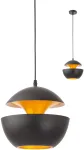 Pakabinamas &scaron;viestuvas LAMPU, E27, matinės juodos sp.