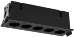 12W LED įleidžiamas &scaron;viestuvas INVISIBLE, juodas, 3000K, dimeriuojamas, E3980000NDT