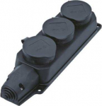 Bachmann BACHMANN skirstomoji dėžutė 3xCEE7/3, 3x įžemintas kontaktas IP44