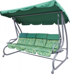 Ramiz 4 asmenų sodo sūpynės su reguliuojama lova Krokuvoje