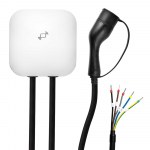 Įkroviklis Akyga Elektromobilių įkrovimo stotelė &bdquo;Wallbox&ldquo; Akyga AK-EC-21 2 tipo, 3 fazių, 16A, 11kW, 5m