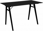 HouseNordic Vojens ra&scaron;omasis stalas - Ra&scaron;omasis stalas, juodas 120x60x75 cm, 1 vnt.