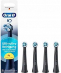 Oral-B &bdquo;Sonic&ldquo; dantų &scaron;epetėlio galvutė 8700216194969 / iO Ultimative Reinigung 4 vnt., juodos spalvos