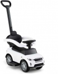 Promotions Vaiki&scaron;kas stumdomas automobilis, Land Rover Discovery licencijuotas, 85x40x95 cm, baltas