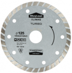 DEIMANTINIS DISKAS SAUSAM IR DRĖGNAM PJOVIMUI TDT-125M 125&nbsp;mm WKRĘT-MET KLIMAS