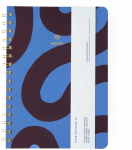 A-Journal Bloknotas na spirali A5 - Spiral Flow