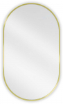 Vonios veidrodis Mexen Loft Oval, 85 x 50 cm, Gold