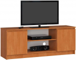 TV staliukas Televizoriaus spintelė 140 cm 2d 1p, alksnis