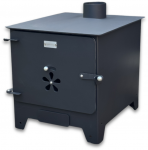 Krosnelė "Buržuika" Kalmetal 8kW su &scaron;amotu