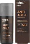 TOŁPA Men Anti Age&Skin Barrier 50+ Stiprinantis kremas nuo rauk&scaron;lių 50 ml