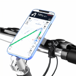 Vibracijos slopintuvo laikiklis telefonui, dviračiui, varikliui, paspirtukui, MTB navigacijai