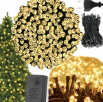 Happy people DU-26 jauki 2000LED kalėdinė, 130metrų ilgio girlianda, &scaron;iltai balta