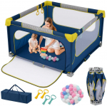 Promotions Vaiki&scaron;ka žaidimų aik&scaron;telė, 127x127x72.5 cm, Mėlyna