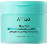 Anua PDRN + Hyaluron 100 Glow Pad veido padukai su hialurono rūg&scaron;timi, 180 ml