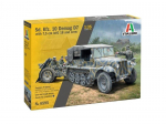 Italeri - Sd. Kfz. 10 Demag D7 with 7,5 cm leIG 18 and crew, 1/35, 6595
