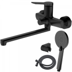 AB Vonios mai&scaron;ytuvas ED45b JOSE GS, su du&scaron;o komplektu, juodas