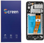 OG Originalus LCD ekranas, skirtas SAMSUNG A04E A042 F/M OEM su rėmeliu