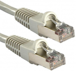 Tinklo Kabelis - LINDY Cat.6A S/FTP LSZH Tinklo Kabelis, RJ45, M/M, 500MHz, 0.5 m, Pilkas