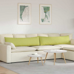 Sofa Pagalvės 2 pcs &Scaron;viesiai žalia 145 x 40 cm audinys