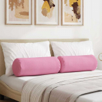Pagalvės 2 pcs Rožinė &Oslash; 25 x 70 cm audinys