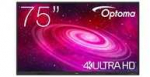 Monitorius Touch Optoma 75 kalibro 1751RK 4K UHD, 8 GB RAM / 64 GB ROM, 40 pir&scaron;tų lietimui jautrus ekranas, &bdquo;Android 14&ldquo;