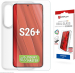 Samsung Galaxy S26+ Real Screen Glass MM + Case By Displex Transparent