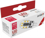 LED lemputė AVIDE, G4, 2,5W (=24W), 3000K, 12V, 200 lm, 160&deg;