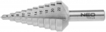 Neo Tools Pakopinis grąžtas, 4-22 mm