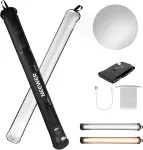 NEEWER LED &scaron;viesos lazda 90 cm, dvikolorė, 21 W, 2500 mAh, USB-C, GC21B