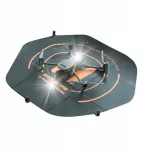 SunnyLife Dvipusė, sulankstoma nusileidimo aik&scaron;telė 80 cm