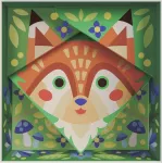 Ravensburger Rinkinys tapybos pagal skaičius su lape vaikams nuo 7 metų