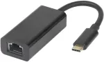 Deltaco USB-C gigabitinis tinklo adapteris su MAC adreso perdavimu