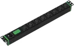Apc Easy Rack PDU, Basic, Horizontal, 1 Phase, 3.7kW, 230V, 16A, 8 x C13 outlets, IEC60320 C20 inlet
