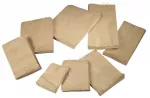 BAG Duonos mai&scaron;elis, 90 x 180 x 370 mm, 1 sluoksnis plok&scaron;čias mai&scaron;elyje, Popierius, 1 sluoksnis, 1 g/m2, ruda, pakuotė 500 vnt., padėklas