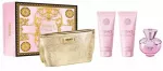 Versace Dylan Blush Rožinė Eau De Parfum Pur&scaron;kiklis 100ml Set 4 Pieces