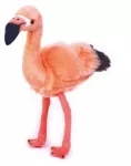 Hobilt Pliu&scaron;inis flamingas, mink&scaron;tas rožinis žaislas 36 cm